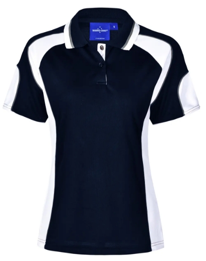 Picture of Winning Spirit, Ladies Cooldry Contrast Polo w Panels